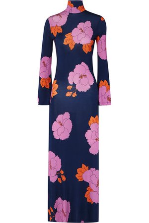 Dodo Bar Or | Brigitte floral-print stretch-jersey dress | NET-A-PORTER.COM