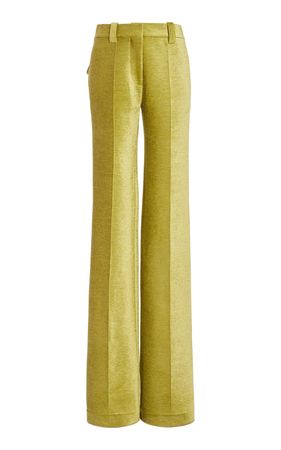 Tailored Straight Leg Chenille Trouser By Victoria Beckham | Moda Operandi