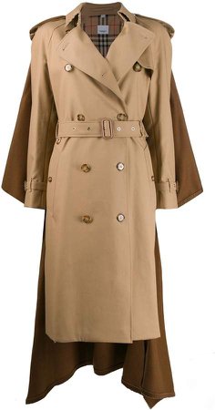 two-layer trench coat