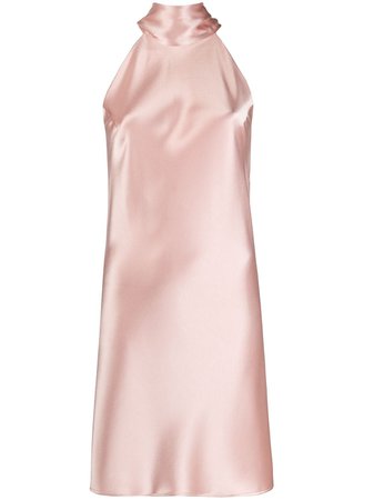 Galvan Sienna Satin Mini Dress Ss20 | Farfetch.com