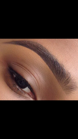 arched eyebrows