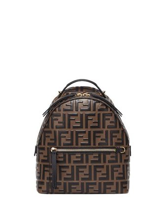 Shop Fendi mini FF backpack with Express Delivery - FARFETCH