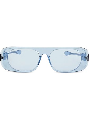 Burberry Blake Curved-Frame Sunglasses Ss20 | Farfetch.com