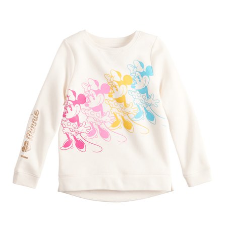 Disney's Minnie Mouse Girls 4-12 Graphic Softest Fleece Sweatshirt by Jumping Beans® | Kohls