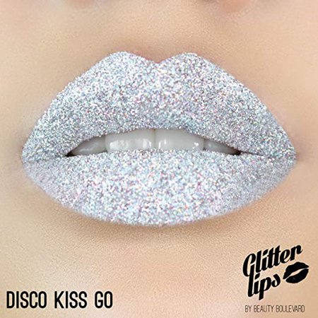 Amazon.com : Glitter Lips by Beauty Boulevard - The #1 Exclusive Long Lasting Premium Glitter Lip Product (Breathless) : Beauty