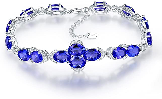 Tanzanite gemstone bracelet
