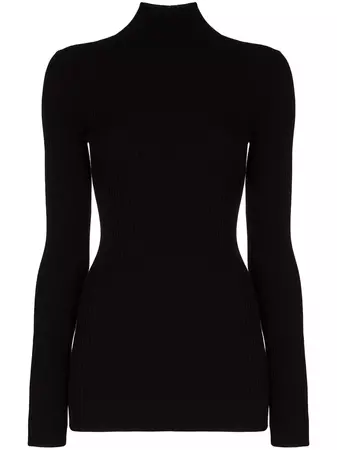 Shop Wolford ribbed turtleneck jumper with Express Delivery - FARFETCH
