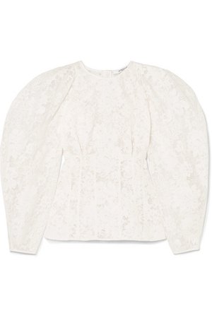 Givenchy | Cotton-blend corded lace blouse | NET-A-PORTER.COM