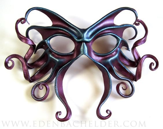 Octopus Masquerade Mask
