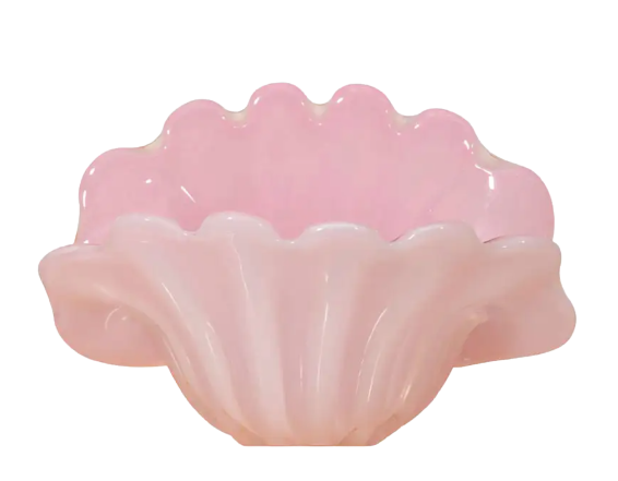 Opaline conch shell