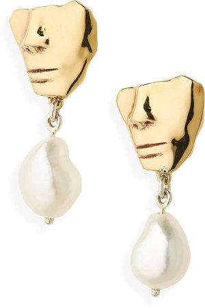 Portra Pearl Drop Earrings
