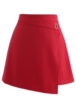 red ring skirt
