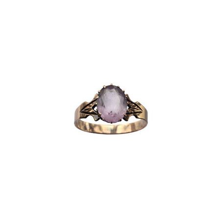 lilac antique ring