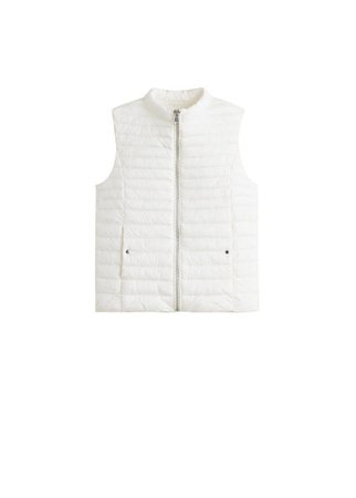 MANGO Quilted gilet