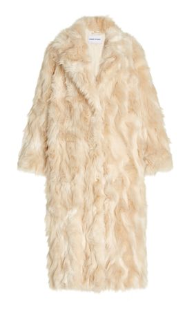 Paisleigh Long Faux Fur Coat By Stand Studio | Moda Operandi