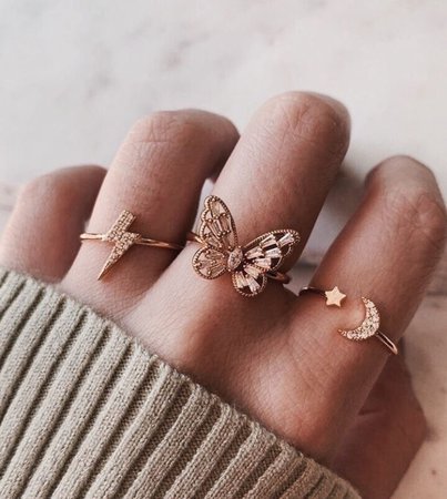 Hand jewelry rings