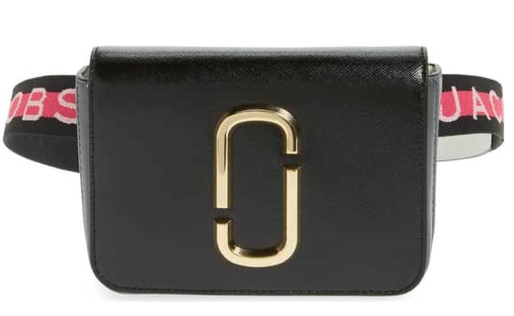 Marc Jacobs Hip Shot Convertible Leather Belt Bag