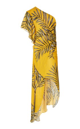 Etimologia Tropical Silk Georgette Dress by Johanna Ortiz | Moda Operandi