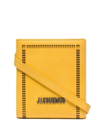 Yellow Jacquemus Le Gadjo Shoulder Bag For Men | Farfetch.com