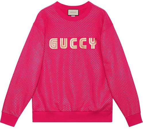 Guccy print sweatshirt
