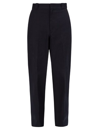Straight-leg cotton trousers | Prada | MATCHESFASHION.COM