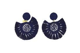 navy blue earrings - Google Search