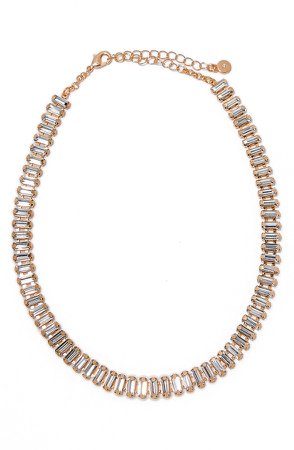 Petit Moments Shay Baguette Crystal Necklace