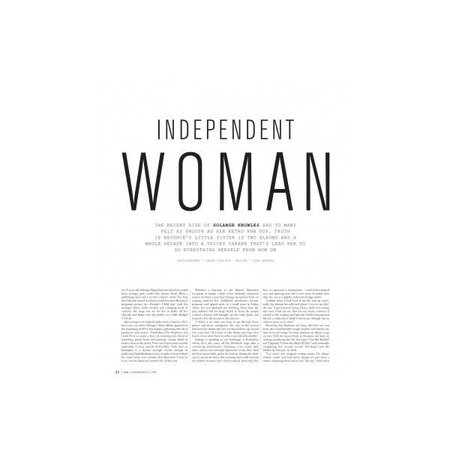 independent woman text