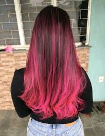 cabelo  rosa