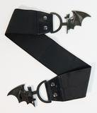 Black Bat Evil Elastic Cinch Belt – Unique Vintage
