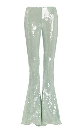 Koro Sequin Flared Pants By 16arlington | Moda Operandi