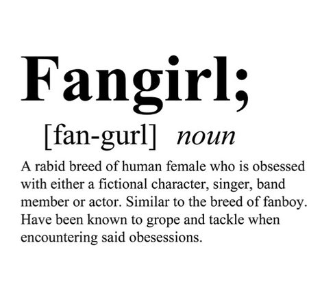 Fangirl meaning quote