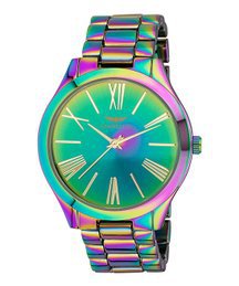 Gianello Oil Slick Mirror Dial Bracelet Watch | Best Price and Reviews | Zulily