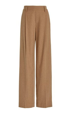 High-Waisted Flannel Pants By Vince | Moda Operandi