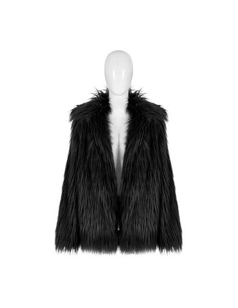 Zombie Queen Faux Fur Coat by Punk Rave – The Dark Side of Fashion