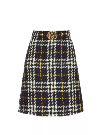 GUCCI : A-line tweed skirt | Sumally
