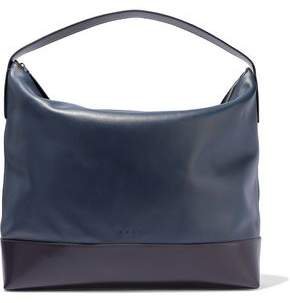 Two-tone Leather Tote
