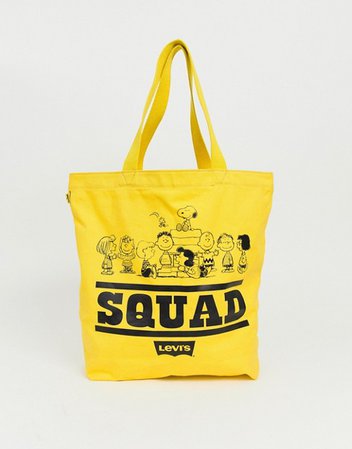 Levi's X Peanuts squad tote bag | ASOS