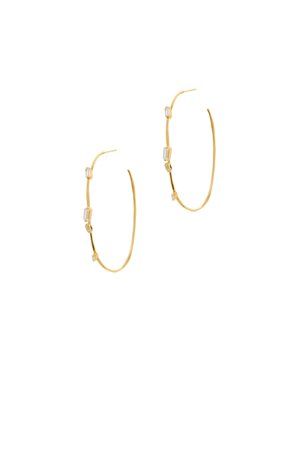 Amara Hoops by Gorjana Accessories for $10 | Rent the Runway