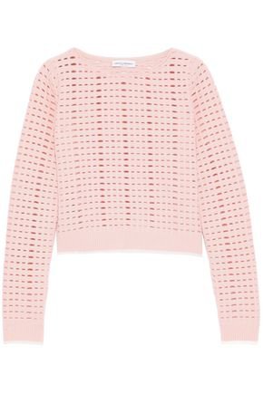 NARCISO RODRIGUEZ Open-knit sweater | Sale up to 70% off | THE OUTNET