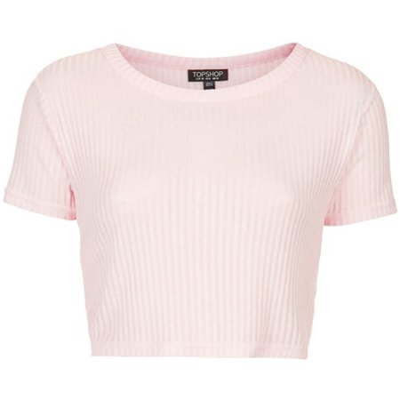 Pink Crop Top Shirt