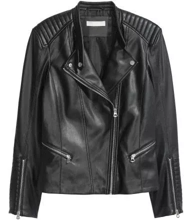 H&M - Biker Jacket - Black