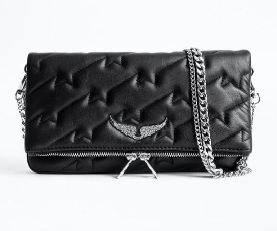 Rock ZV quilted clutch