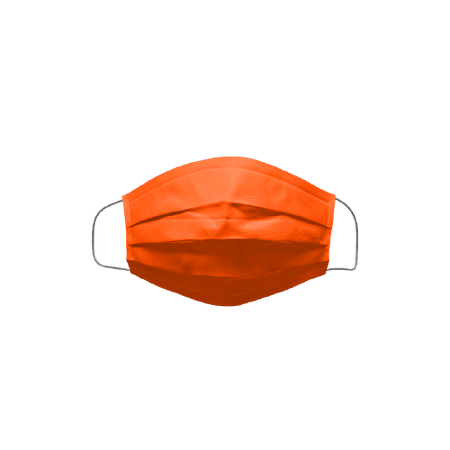 POPme Mask Disposable Face Mask – Orange