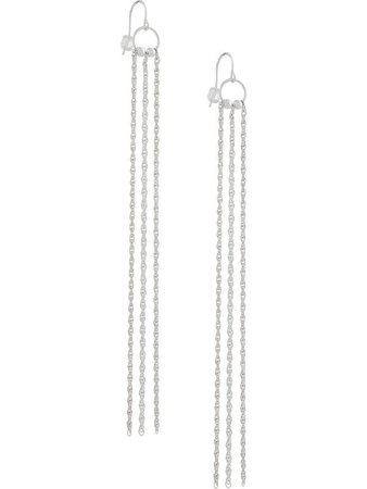 Petite Grand Long Chain Earrings Aw19 | Farfetch.com