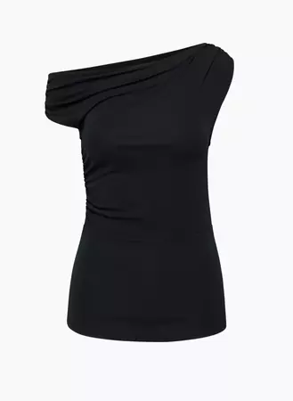 Babaton GALLERY TOP Draped off-the-shoulder top