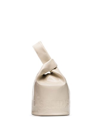 Jil Sander small Market patent bucket bag $604 - Shop AW19 Online - Fast Delivery, Price