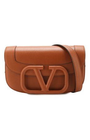 Женская коричневая сумка valentino garavani supervee VALENTINO — купить за 159000 руб. в интернет-магазине ЦУМ, арт. TW0B0G09/MZF