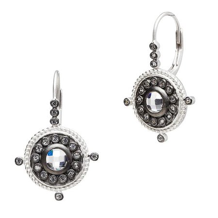 FREIDA ROTHMAN | Nautical Button Leverback Earrings | Latest Collection of EARRINGS FOR WOMEN