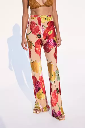 STACIE PANT - PAINTED FLORAL – CULT GAIA